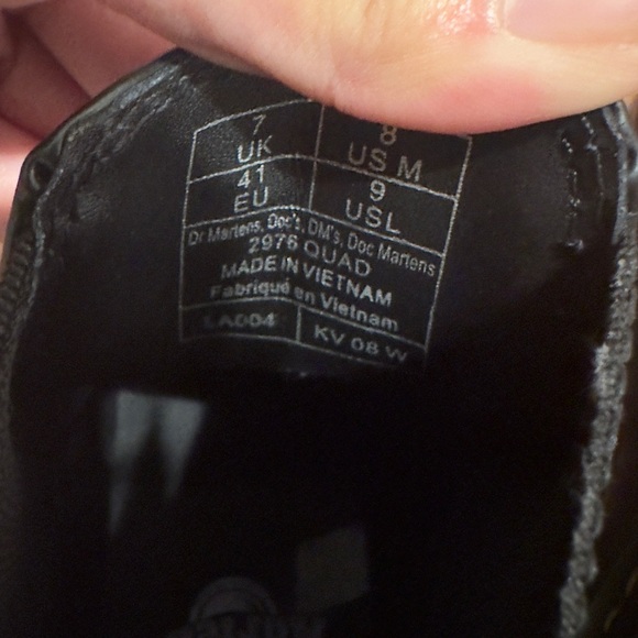 Doc Martens 2976 Smooth Leather Platform Chelsea Boots Size 9 Women Dr Vintage - Picture 13 of 14